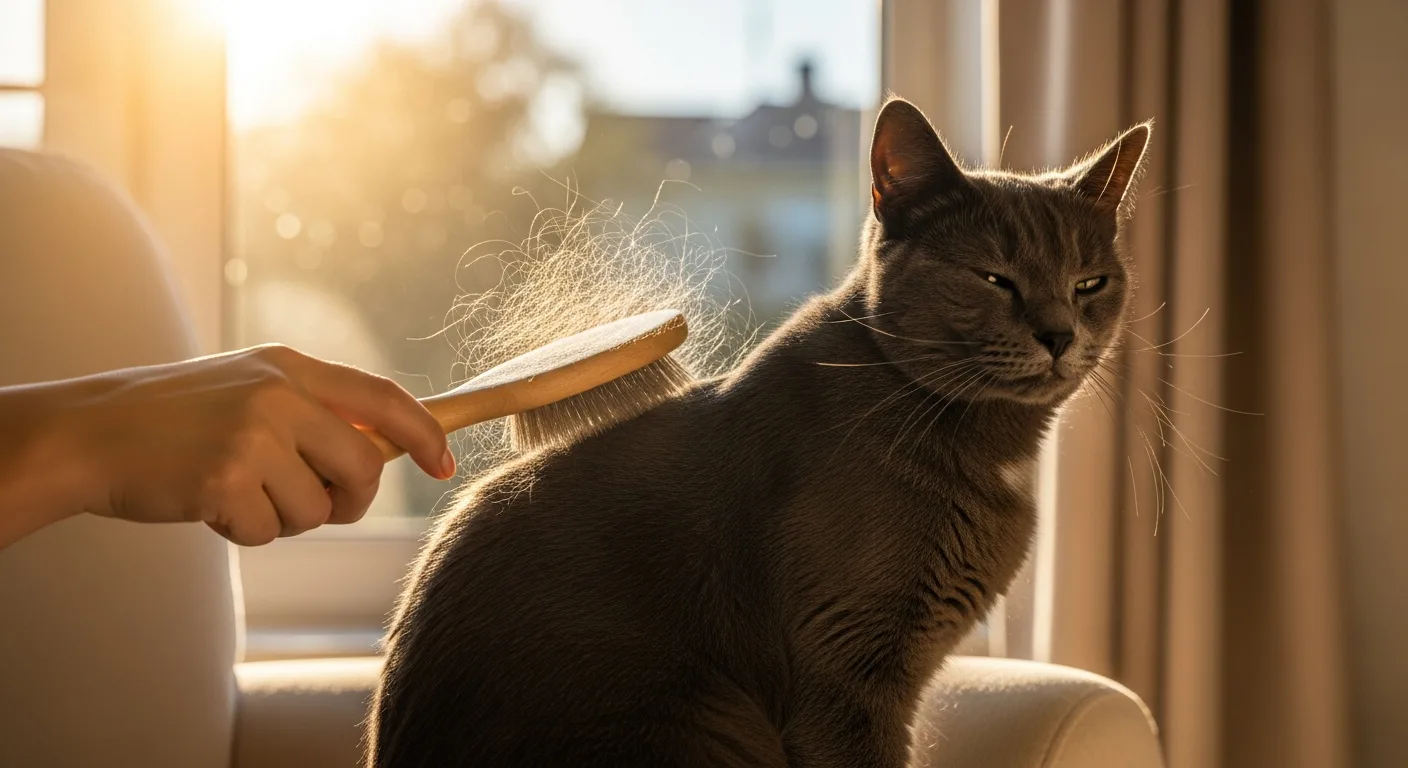 Kedi bakimi ve tuy fircalama